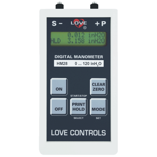 Dwyer Precision Handheld Digital Manometer, Series HM28